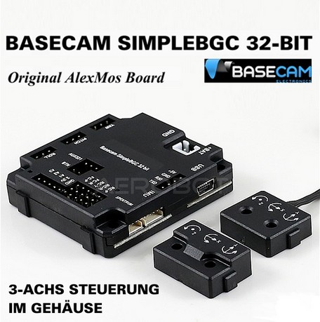 BASECAM AlexMos 3-achs Steuerung für Brushlessgimbal 32-Bit im Gehäuse
